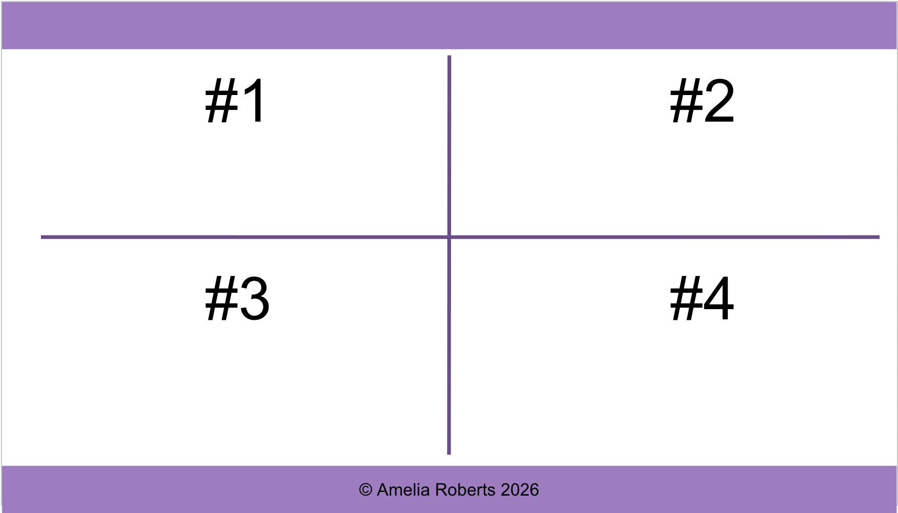 4 corners example